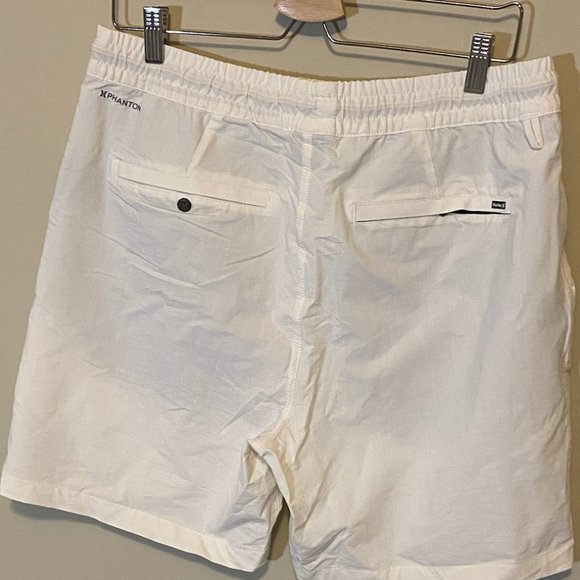 Hurley Men's White Board Shorts - Picture 2 of 5